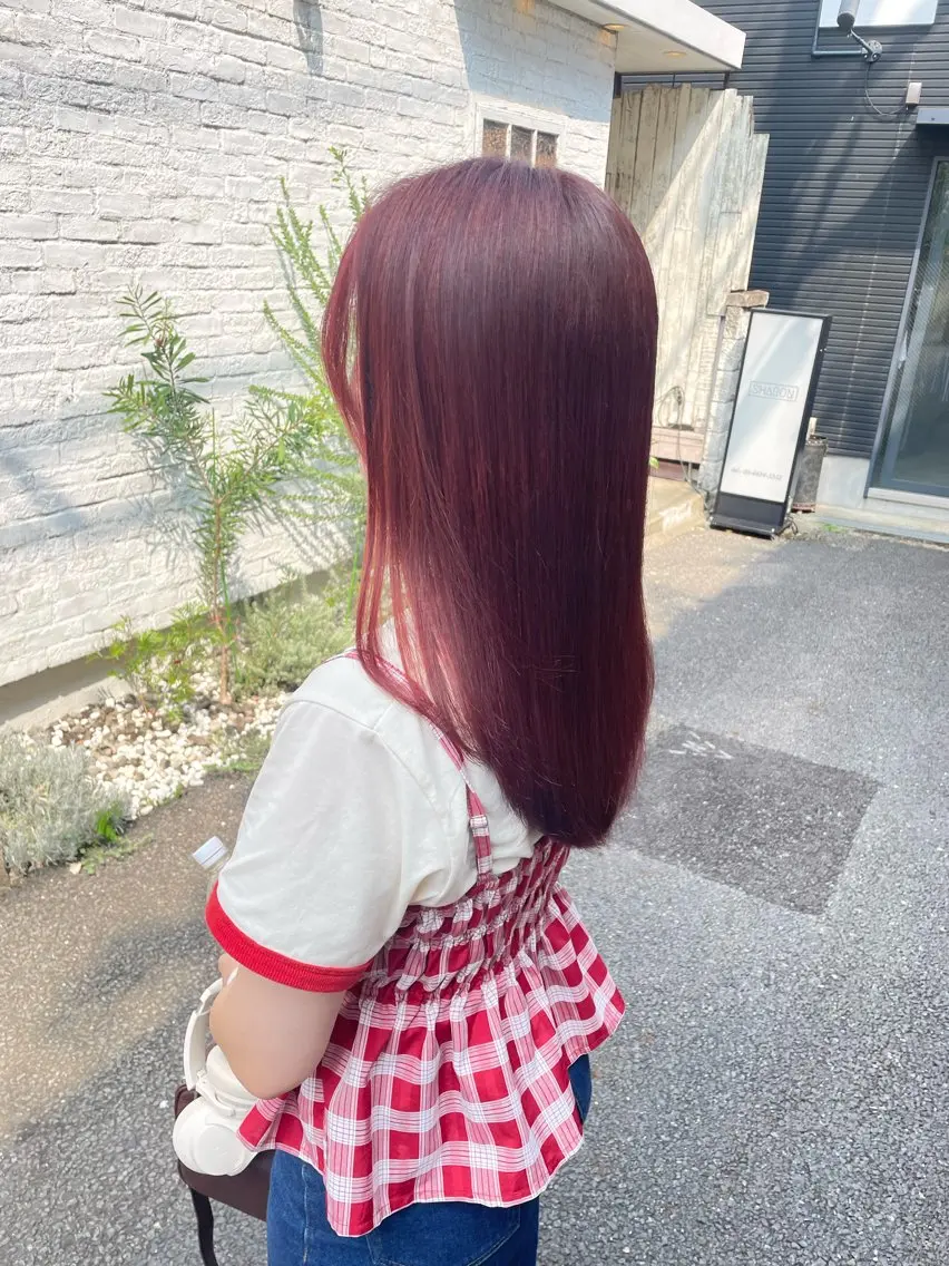 ロング カラー ヘアカラー なな🦋/ 原宿のヘアスタイル
