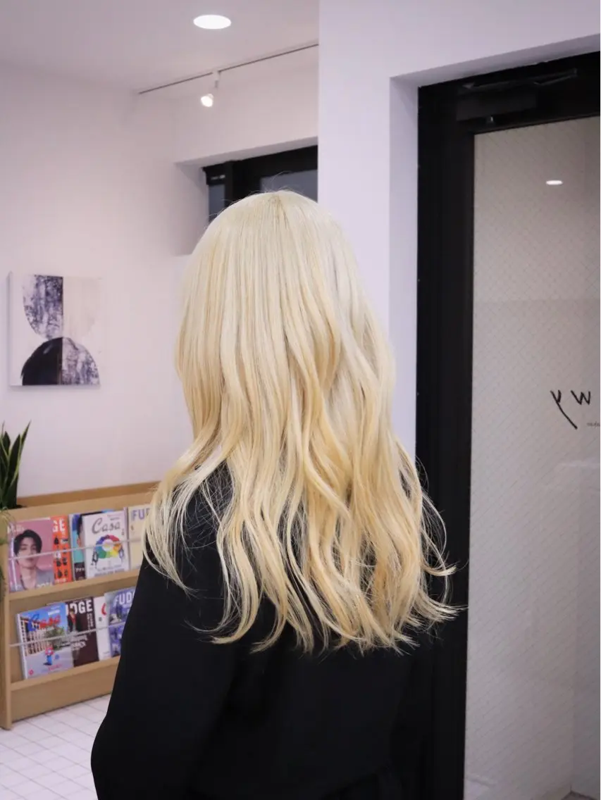 【ミニモ限定】ブリーチリタッチ+カラー🌈カット付き✂️の写真
