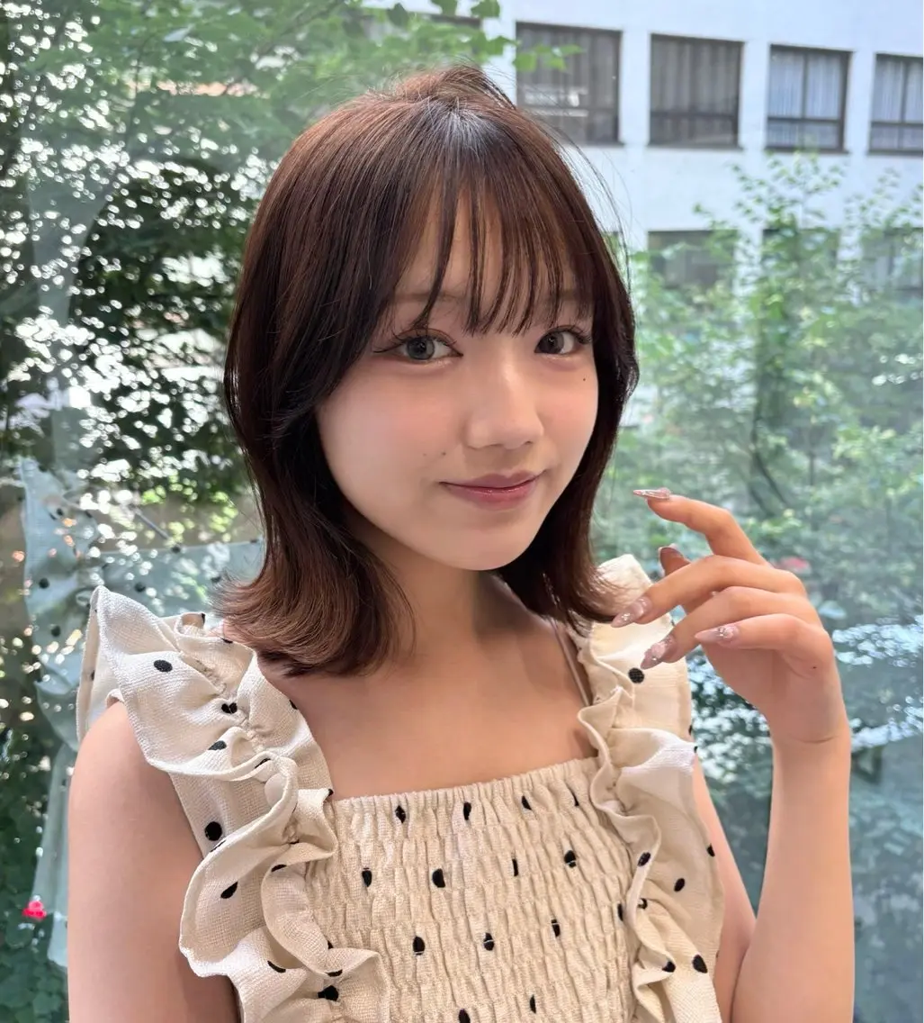 カラー 𝐀𝐑𝐈𝐒𝐀 🎀‎🤍銀座美容室のヘアスタイル