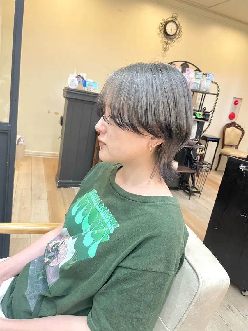 ショート 亀川蓮 Agu hairのヘアスタイル