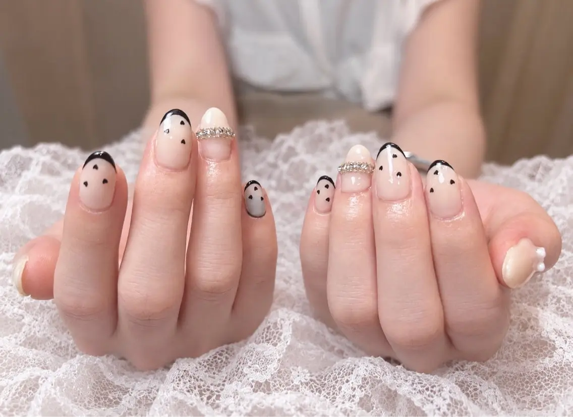 ネイル シンプルネイル ハンドネイル chamo YUIのネイルデザイン