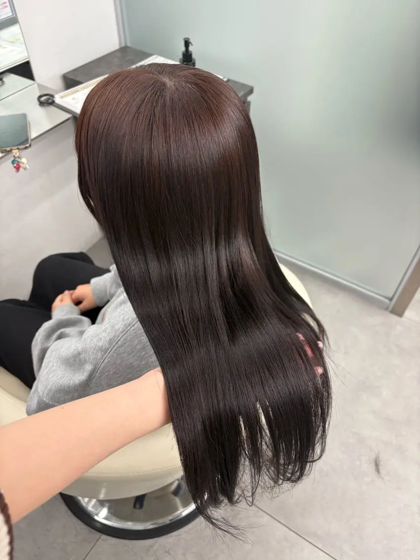 ロング カラー ヘアカラー 透明感カラー×顔周り mizuki🫧のヘアスタイル