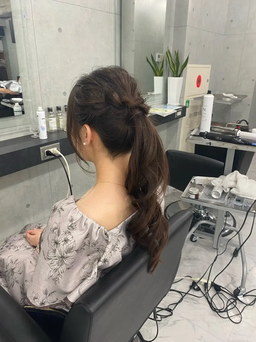 ヘアアレンジ Endearing 🌟銀座のヘアスタイル