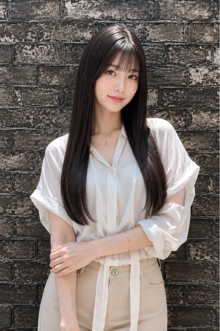 ロング 無料カット charm美容室のヘアスタイル