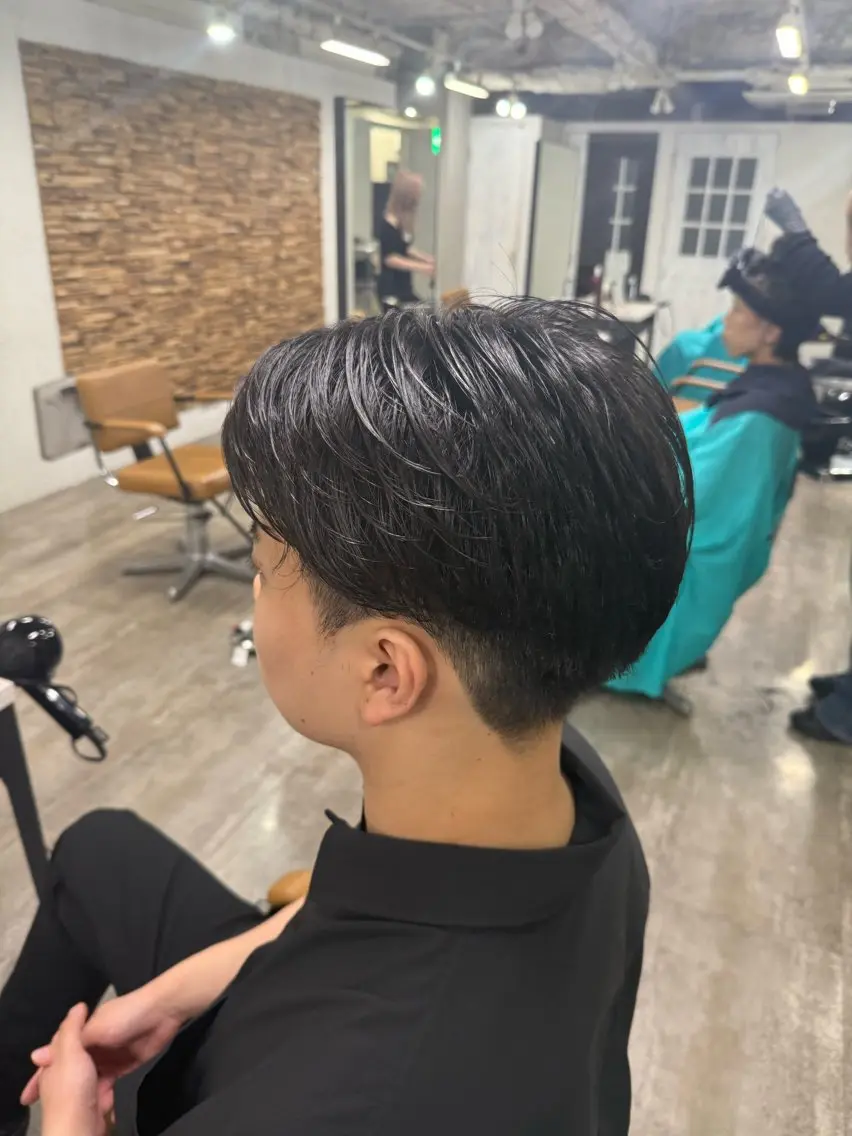 メンズ カット パーマ ショートカットモデル 募集🫧采夏のヘアスタイル