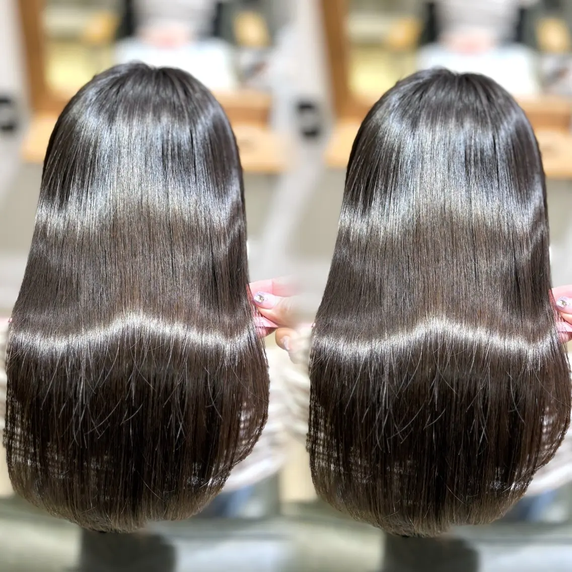 ロング 縮毛矯正 横浜 縮毛矯正特化⟡ /髪質改善/さくらのヘアスタイル
