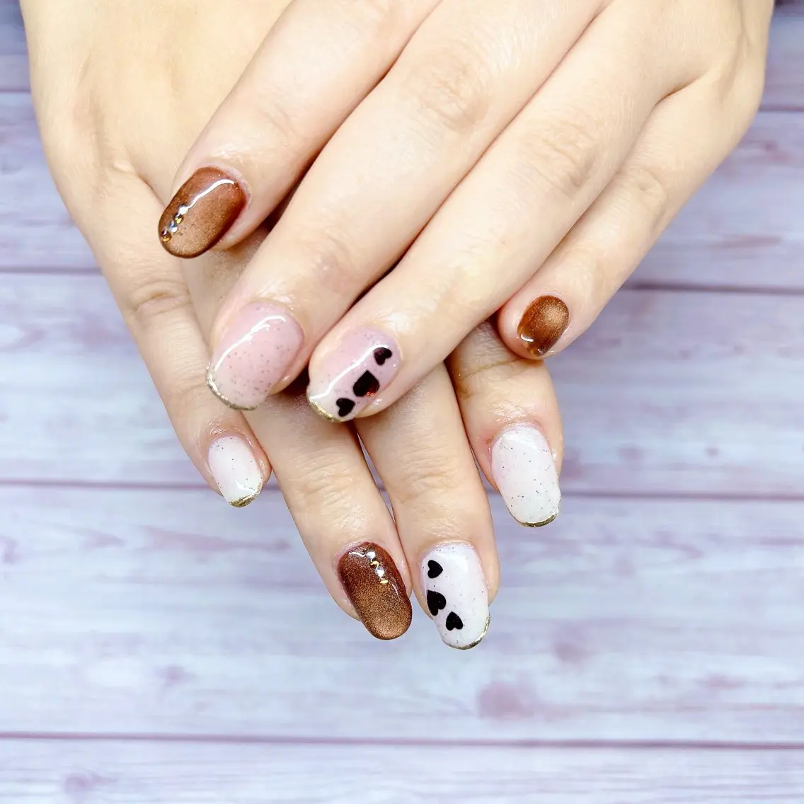 ネイル バレンタイン MYu Beauty Salon  MAIのネイルデザイン