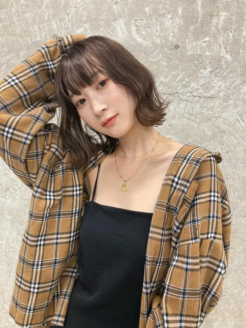 🌟cut＋front perm🌟《ニュアンス​〜​強めまで🙆》の写真