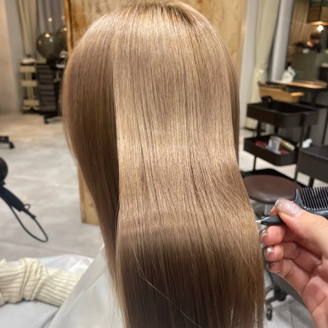 【5名様限定🎀】ケアブリーチ➕ワンカラー➕1stepトリートメント🪄ྀིの写真