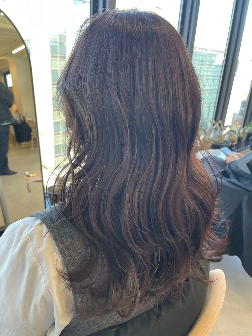 セミロング ヘアカラー トリートメント SiLO/ mahiroのヘアスタイル