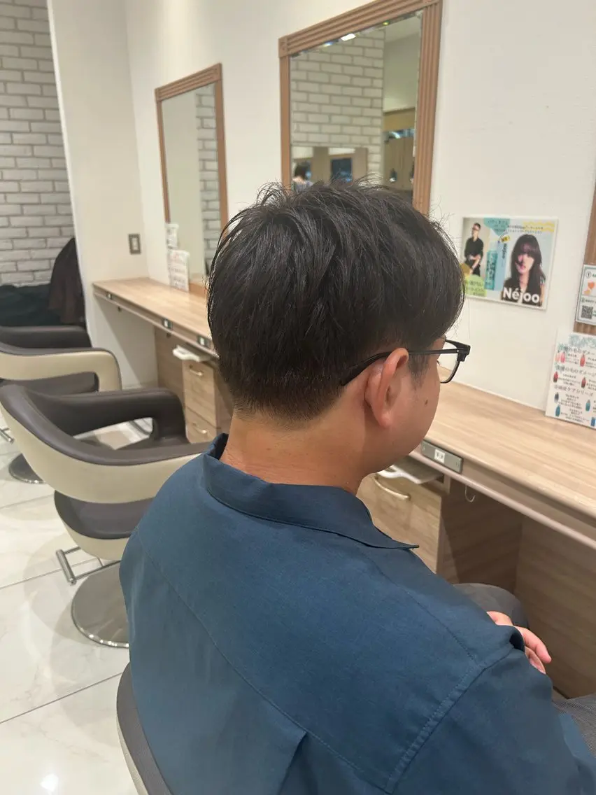 メンズ モデル募集中 松原京のヘアスタイル