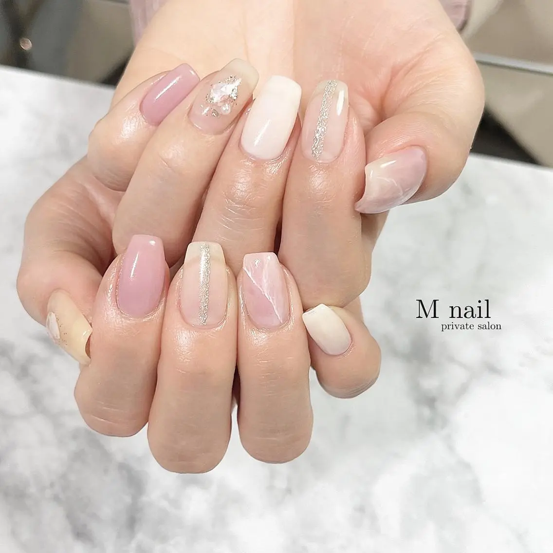 ネイル ハンドネイル M nailのネイルデザイン