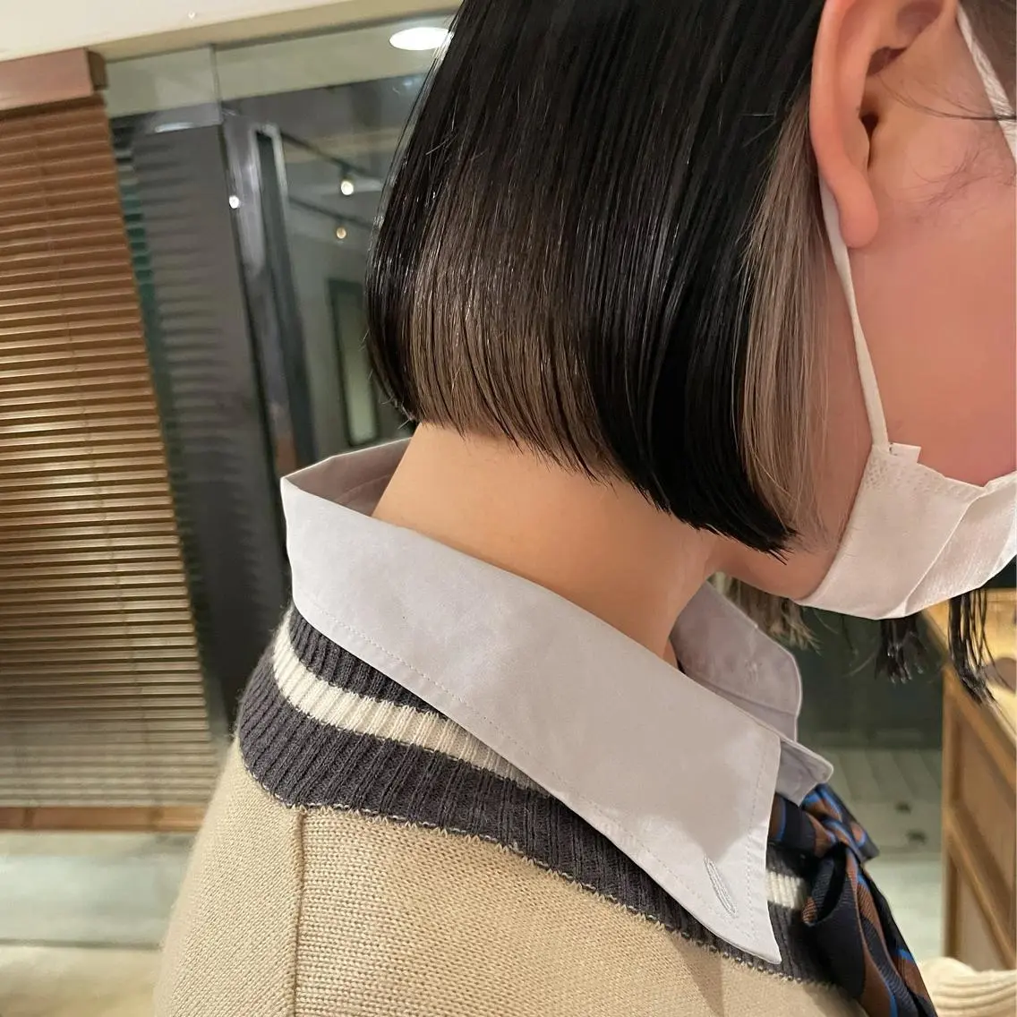 ショート minatsu 東京の技術を京都でのヘアスタイル