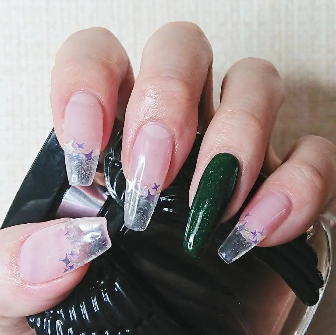 ネイル クリアネイル スカルプネイル Lilith Nailのネイルデザイン