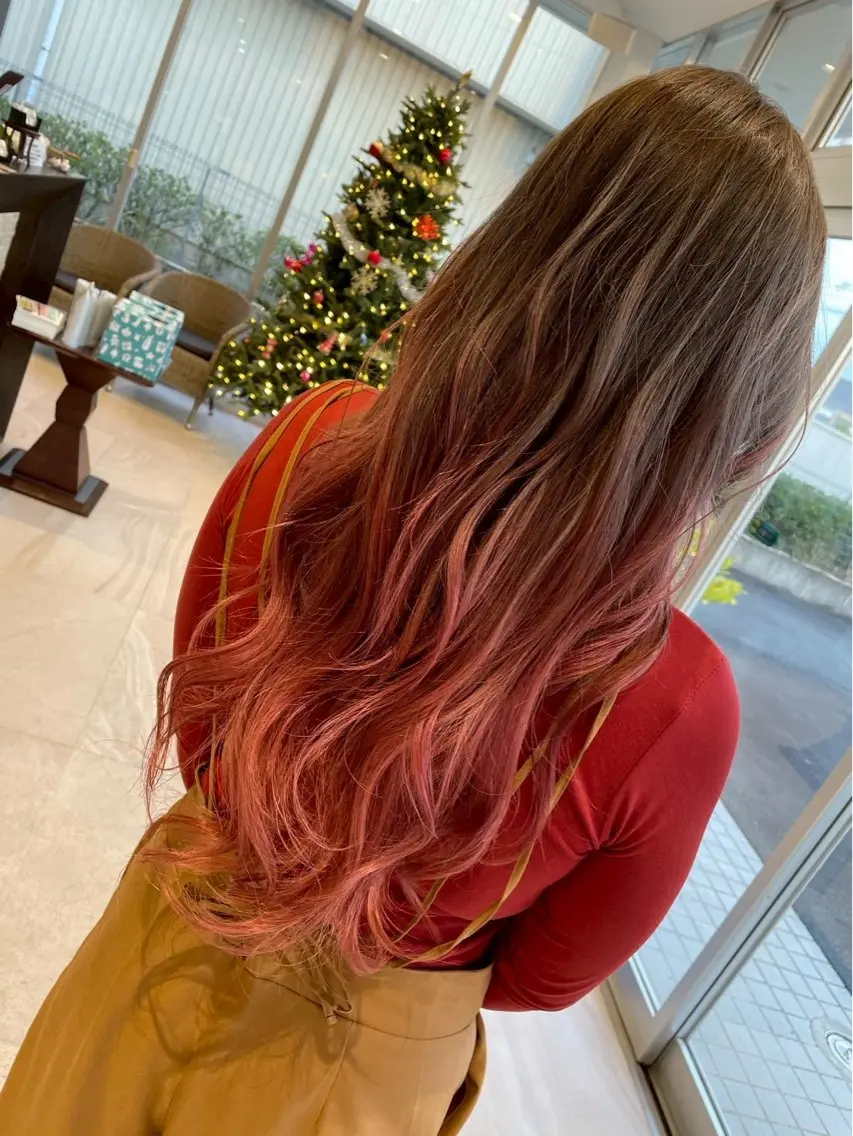 ロング 那愛 EARTH静岡駅前店のヘアスタイル