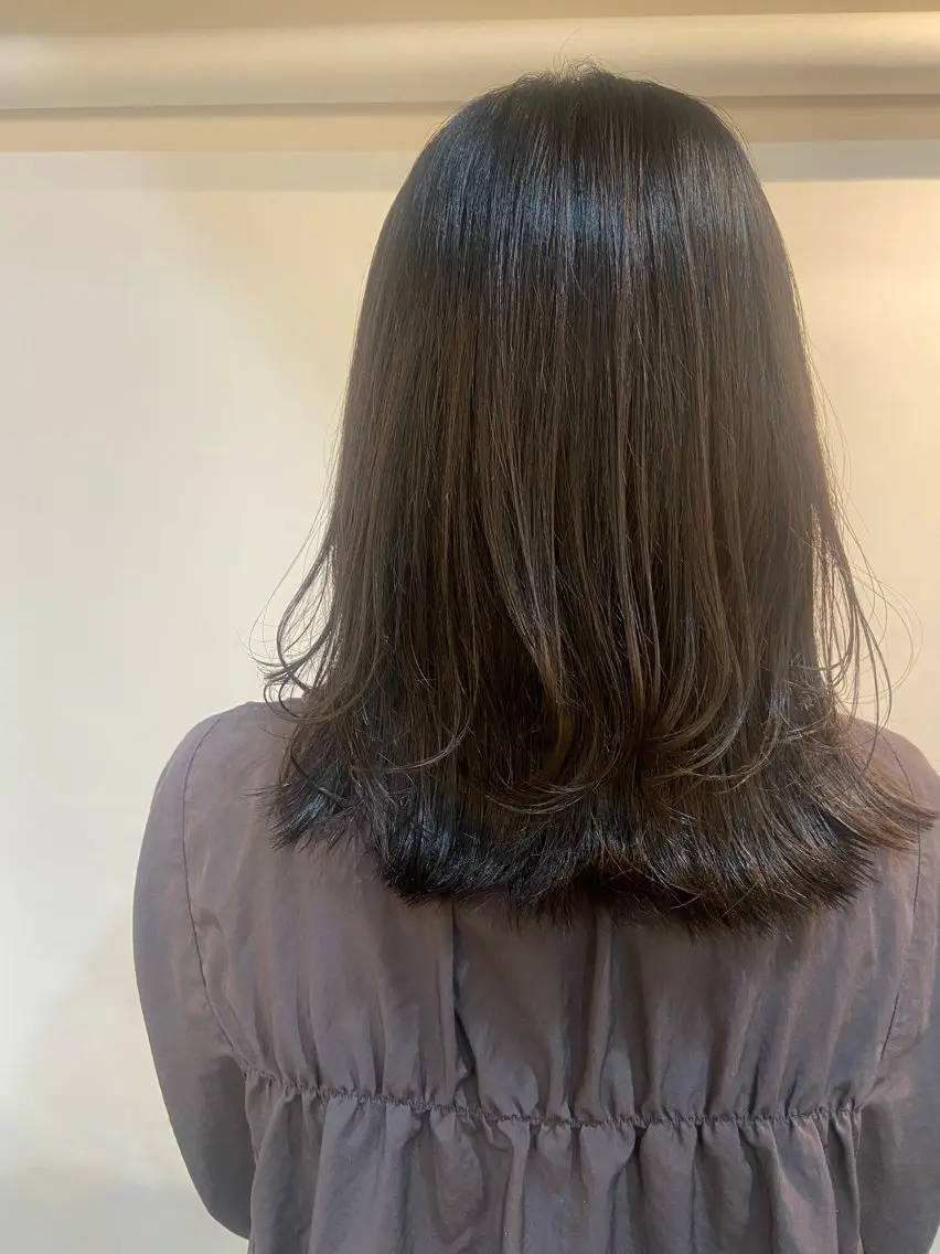 ロング レイヤーカット ホシヤ ナオのヘアスタイル