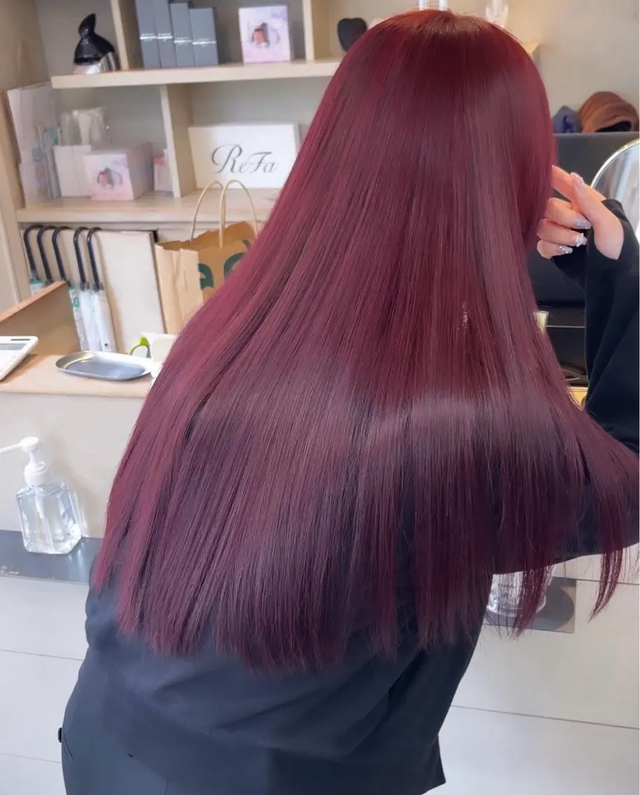 ロング 渡辺 杏斗龍のヘアスタイル