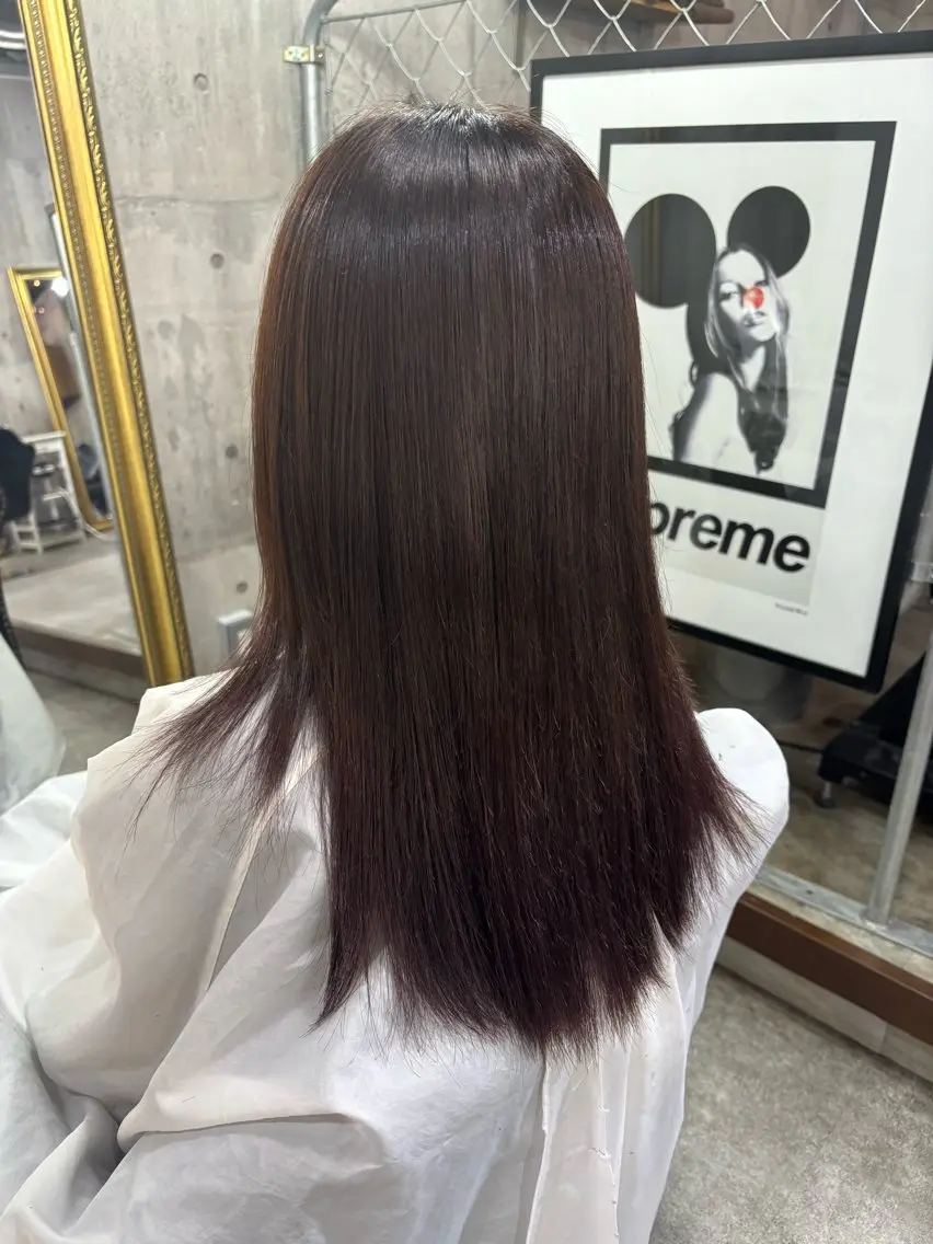 ロング ヘアカラー 町田美容師 shionのヘアスタイル