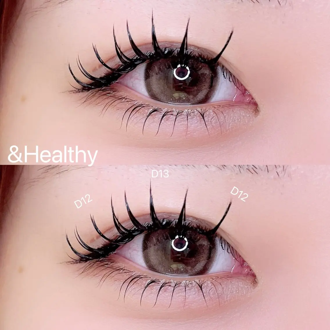 【✨&Healthy+フラットラッシュ✨】140本11000/160本12000 ⭐️LED変更可能+1,000円⭐️の写真