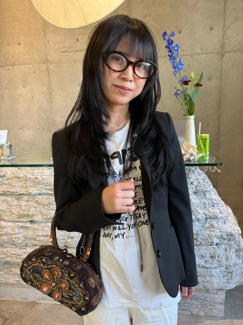 ロング レイヤーカット 似合わせカット カット 福岡海外風レイヤー/ ゴトリのヘアスタイル