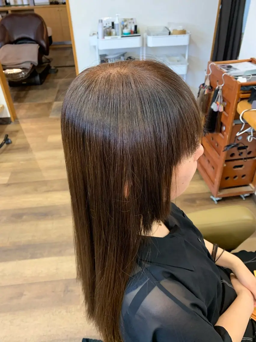 ご新規様限定メニュー🌸カット➕ワンカラー【レディース】の写真