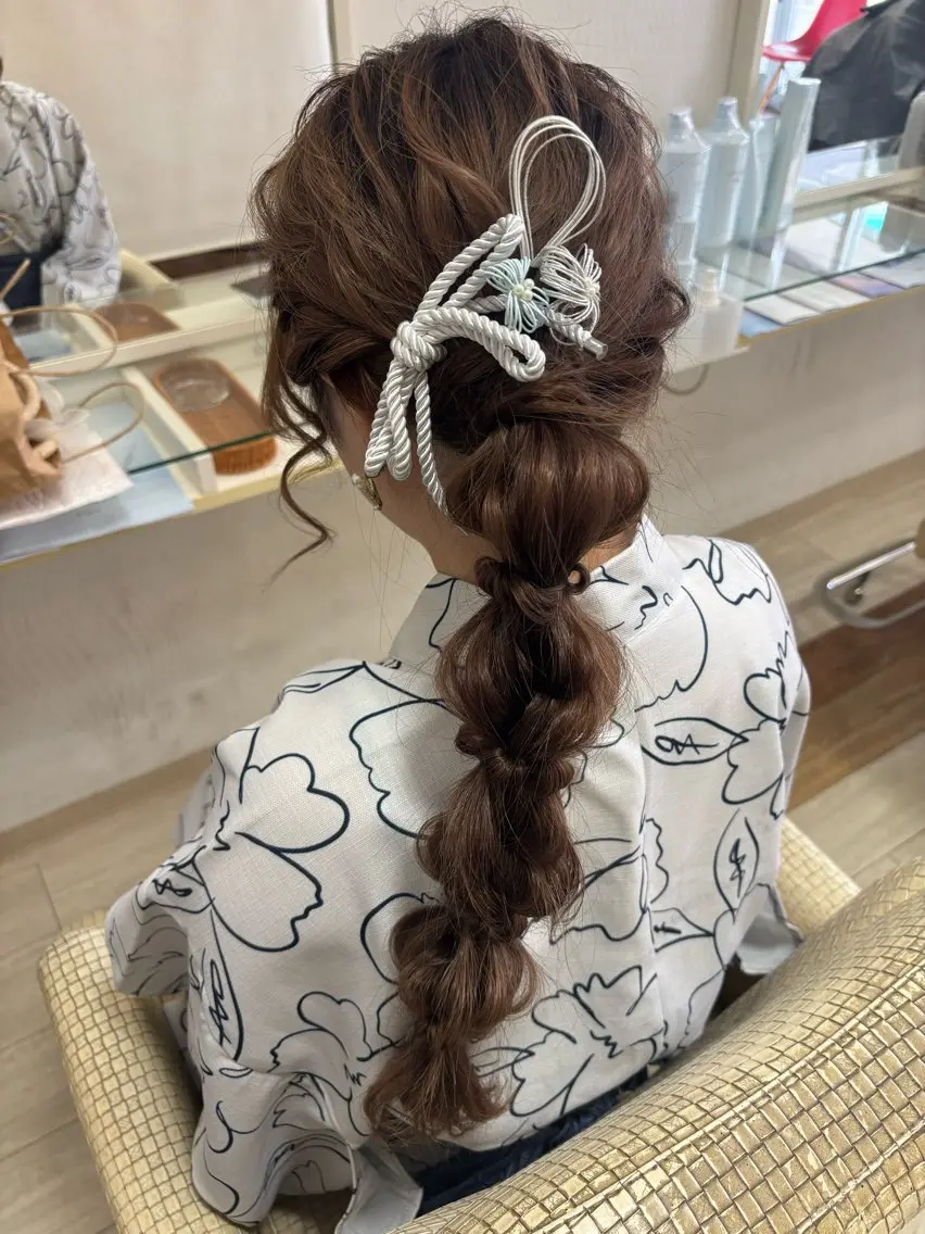 【無料✨】ヘアセット🎀の写真
