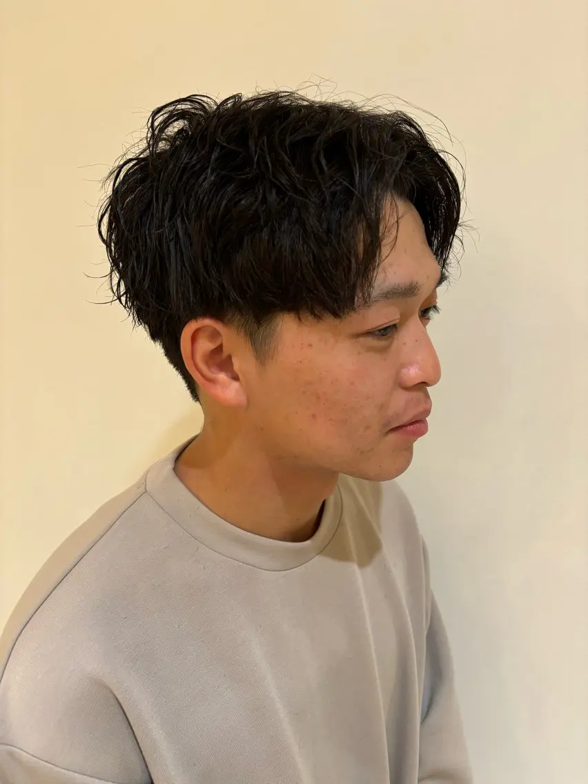 ショート メンズ 水川 七海のヘアスタイル