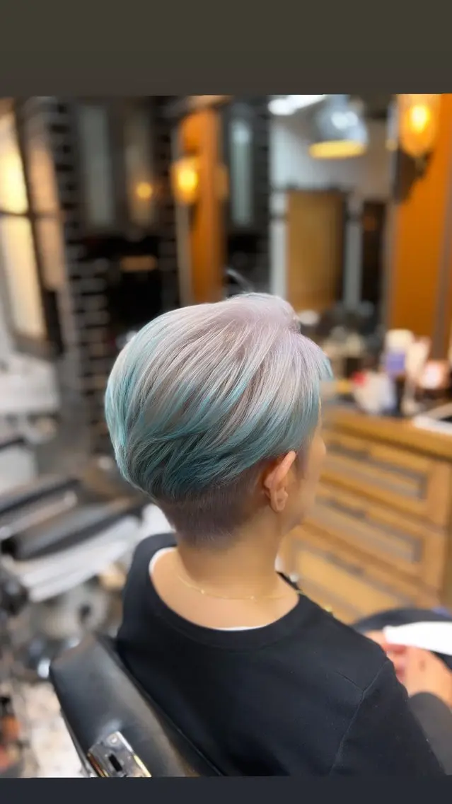 ショート カラー 指名No.1💥 ユウトのヘアスタイル