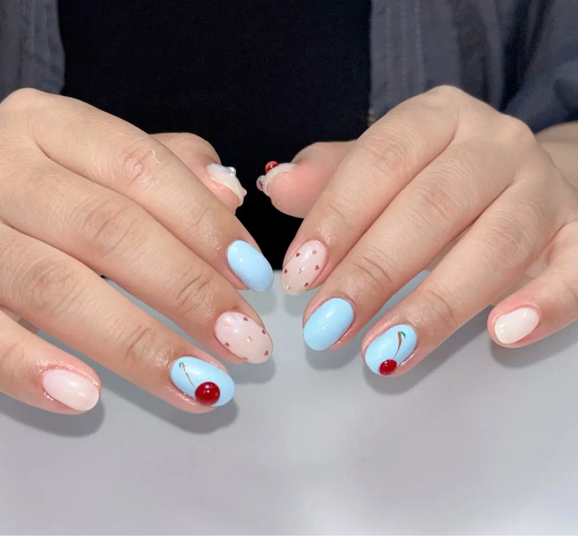 ネイル ハンドネイル Luminail 新小岩のネイルデザイン