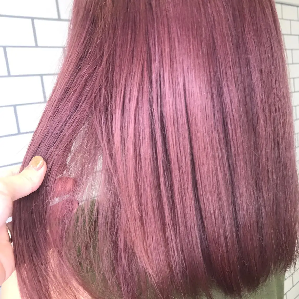 セミロング カット トリートメント GENDER hair &eyeのヘアスタイル