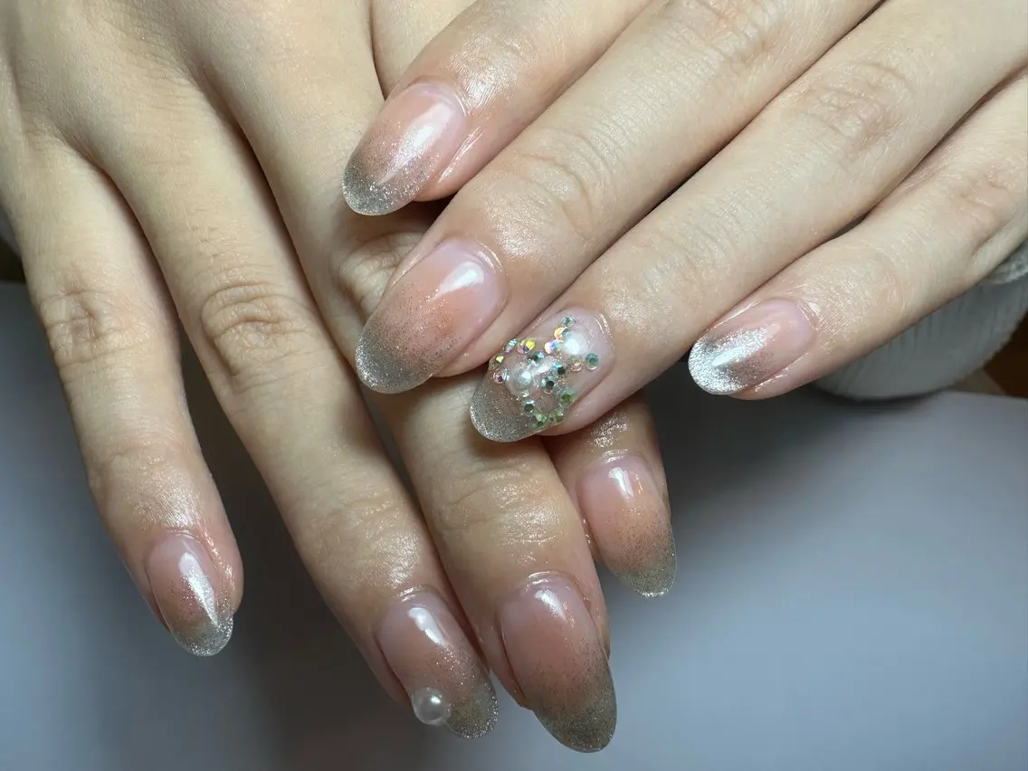 セミロング shandy nailのネイルデザイン