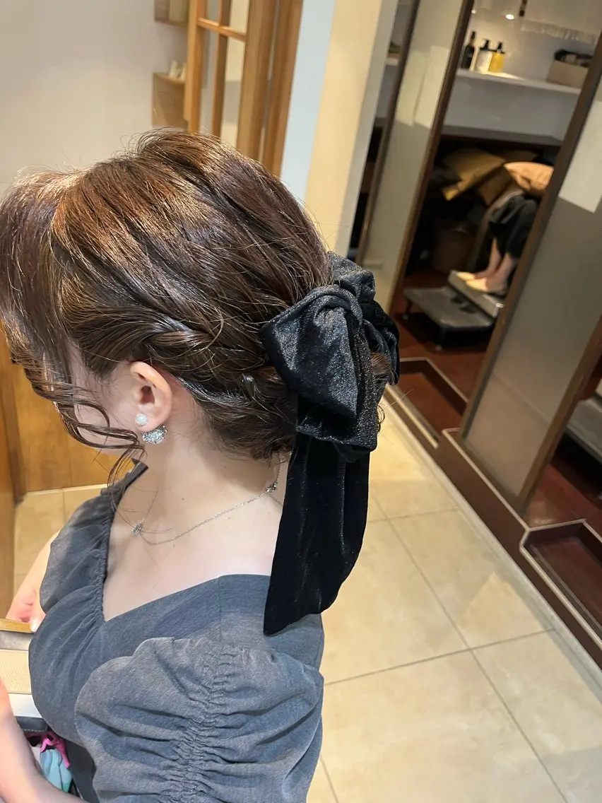 ヘアアレンジ ヘアセット 奥山 沙季(大井町)のヘアスタイル