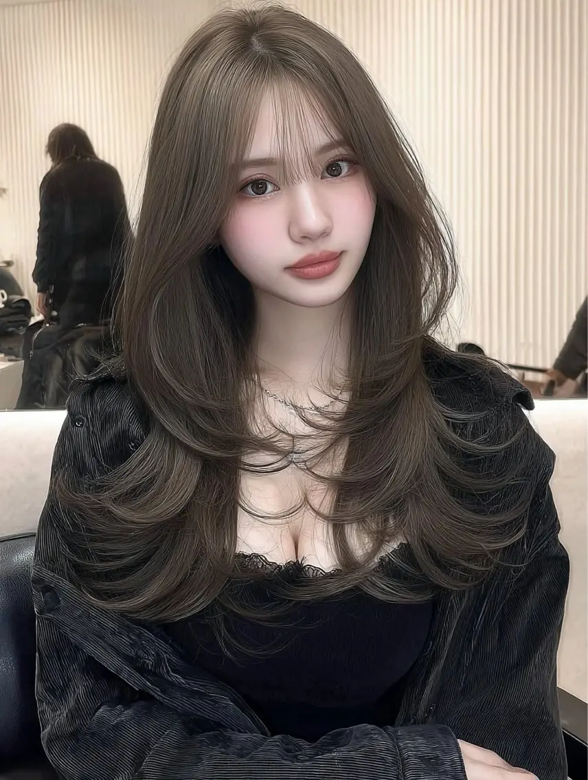 ロング 髪質改善透明感カラー 🩵🫧Hanakaのヘアスタイル