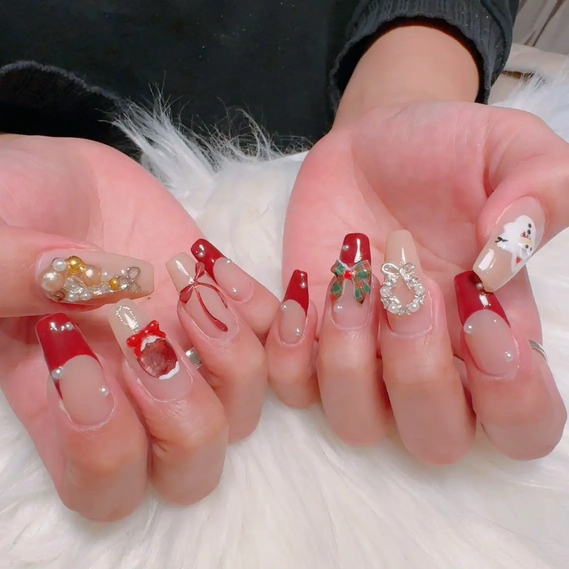 🎀オフ込み持ち込みデザイン🌷10本アートやり放題✨の写真