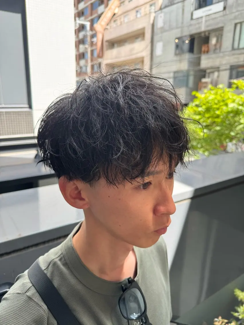 メンズ カット パーマ ハル/メンズ特化✨ unreve副店長のヘアスタイル