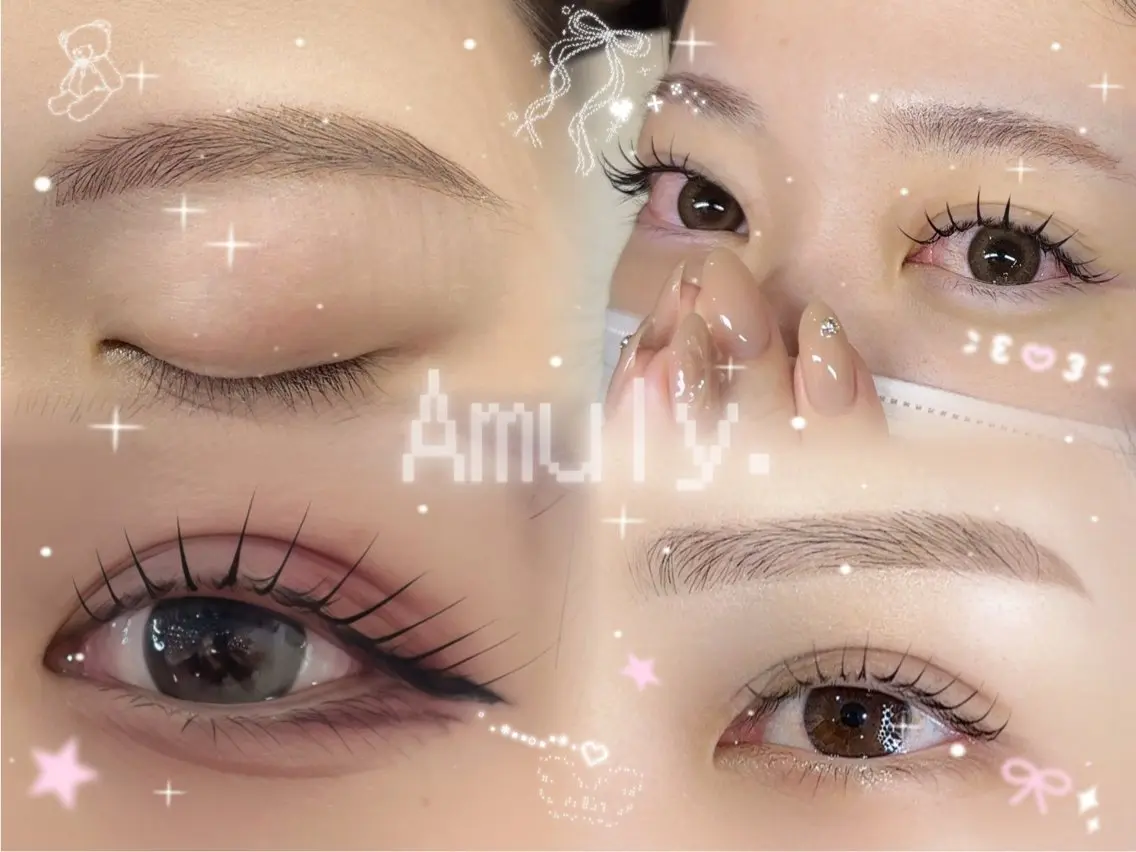 マツエク・マツパ 一重×まつ毛パーマ Amuly. momo🍑のその他イメージ