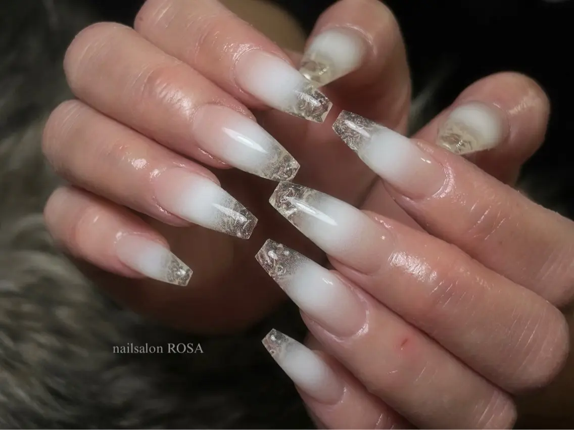 【長さ出し10本】アート付け放題 120分 ※@nailsalon__rosa メッセージ問い合わせのみの受付の写真