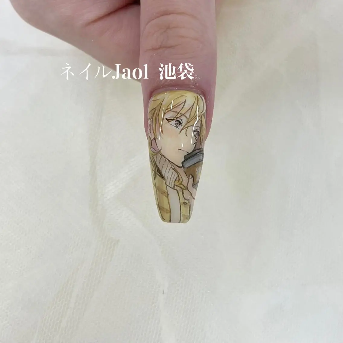 セミロング ネイルJaol 池袋のネイルデザイン