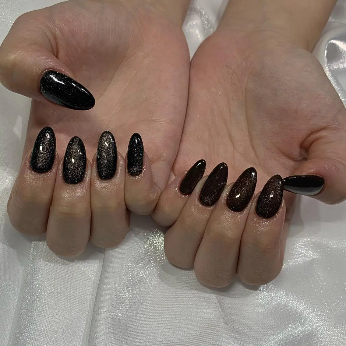 ネイル マグネットネイル ハンドネイル ハンドケア lylynail YUUKAのネイルデザイン