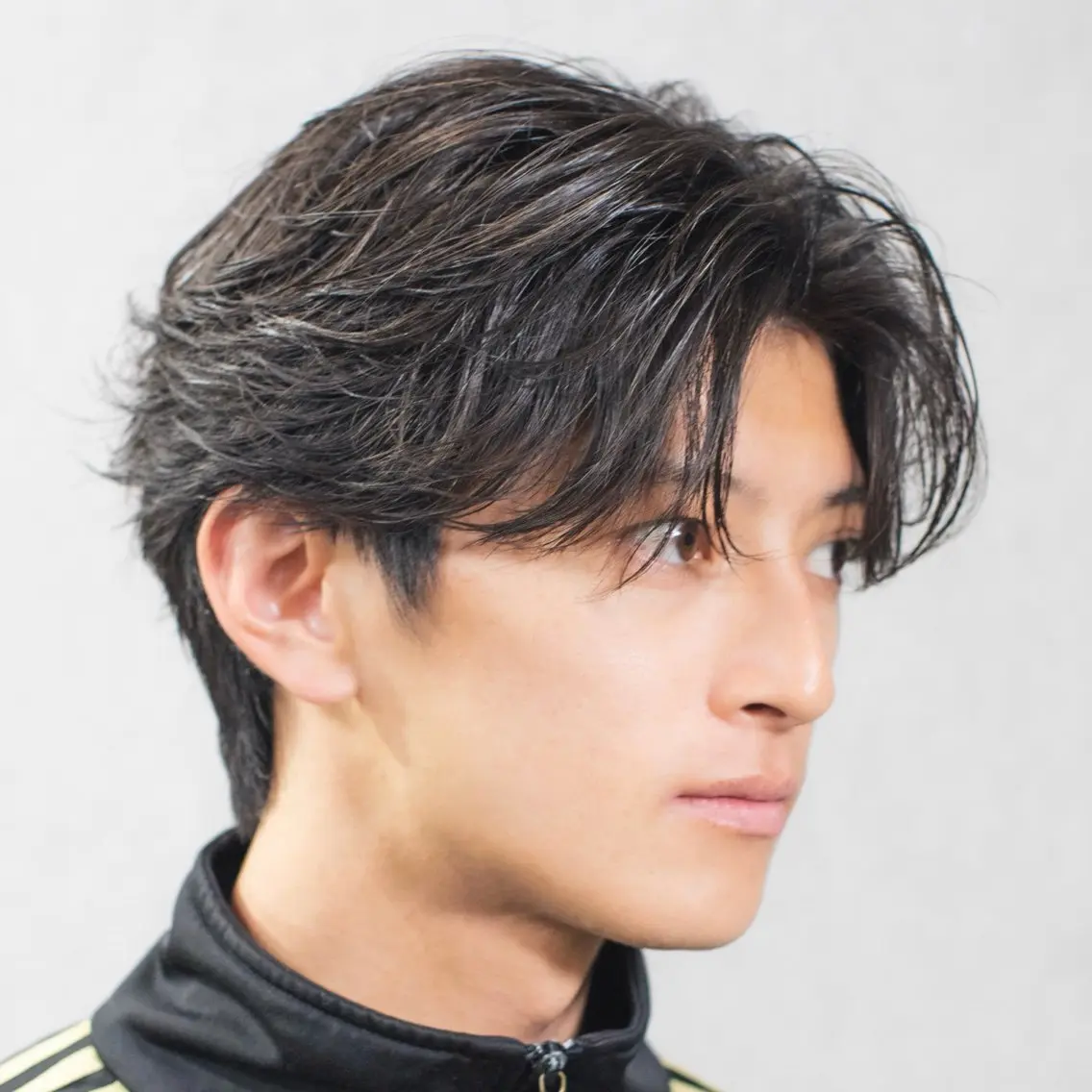 【トレンドパーマ🔥】メンズカット+フェザーパーマ+前処理剤🪶の写真