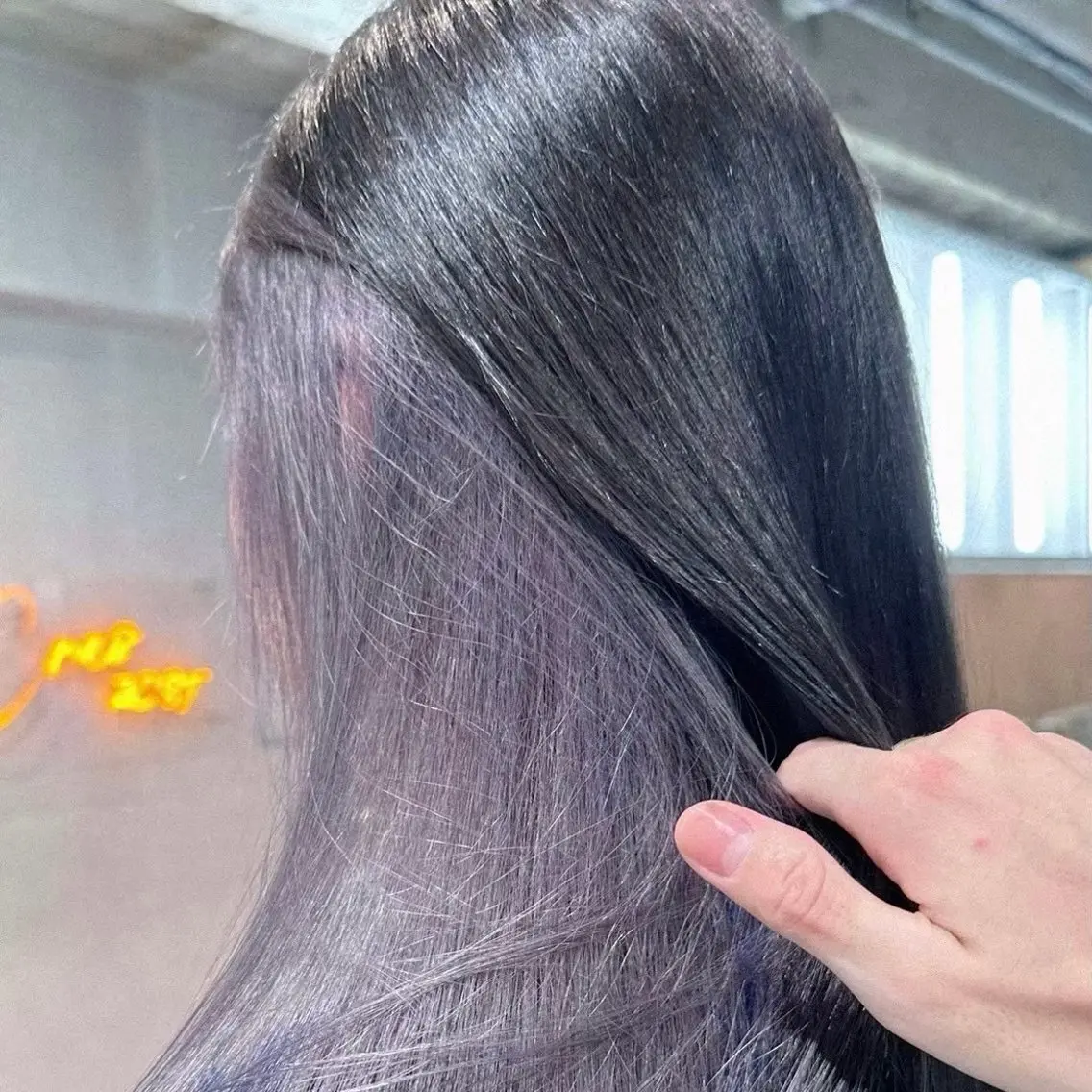ロング カラー ブリーチ ハイトーンカラー ヘアカラー 透明感カラー🫧🎀 まりなのヘアスタイル