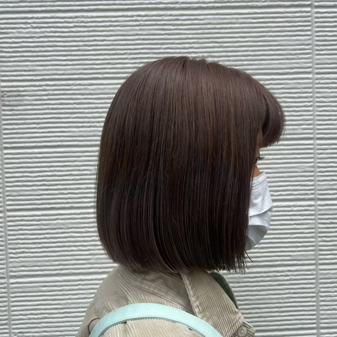 ミディアム カラー カット ヘアカラー トリートメント FERIAあべの KARINのヘアスタイル