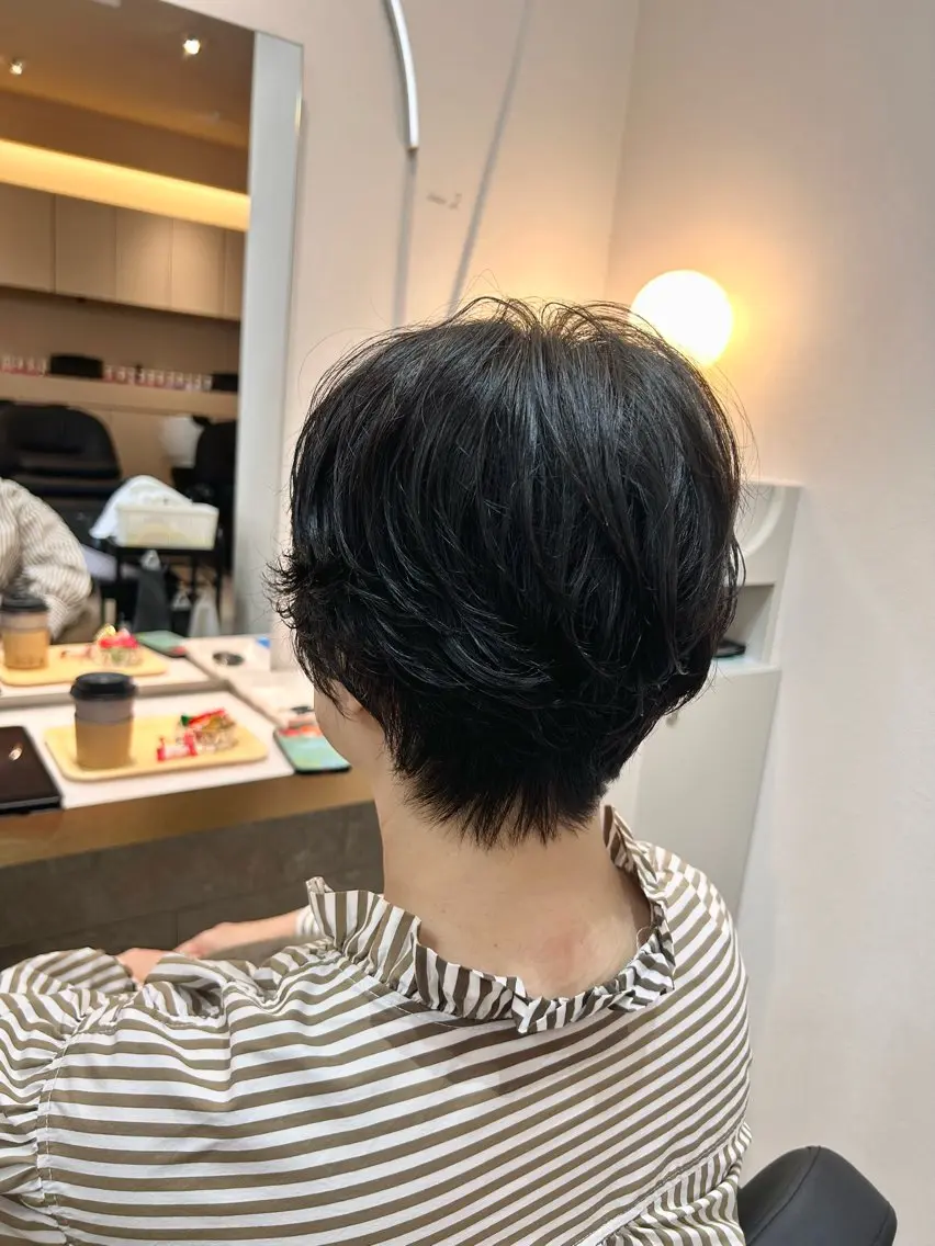 ショート パーマ ショートヘア ニュアンスパーマ roan宗像店 Megumiのヘアスタイル