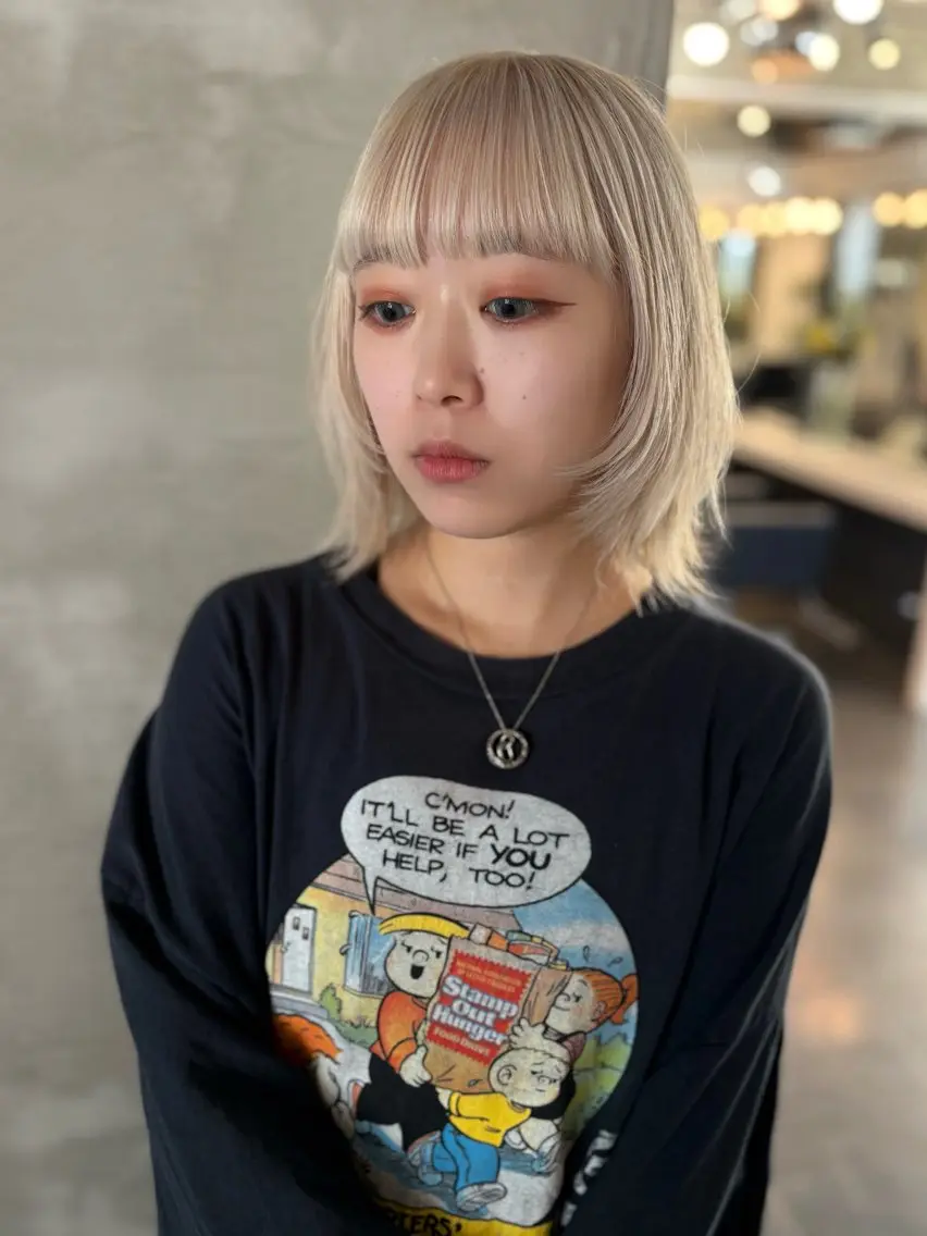 ミディアム カラー ヘアカラー トリートメント 優作 〜圧倒的信頼〜のヘアスタイル