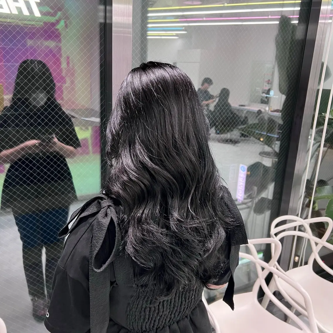ミディアム カット ヘアカラー トリートメント 🫧レイヤーカット ・ハッシュ🫧龍星のヘアスタイル