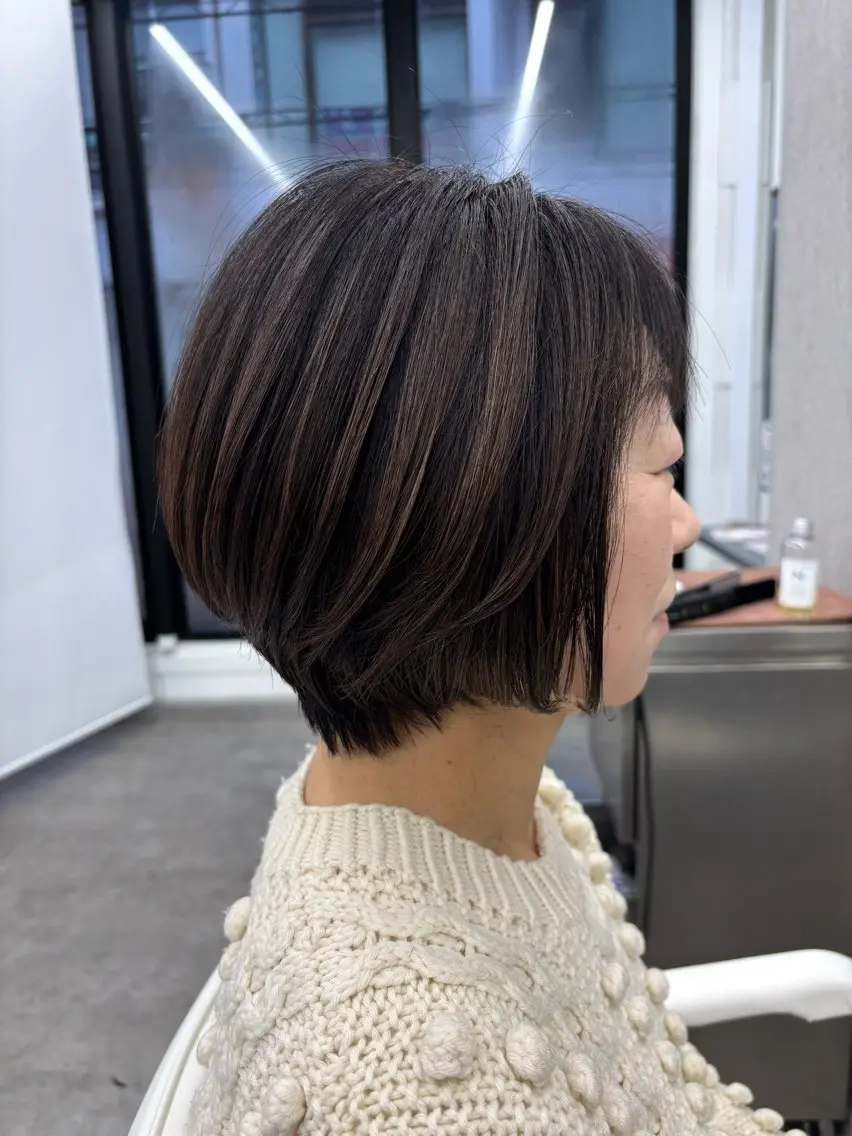 ショート カット 関山浩平ショート /ボブ/ヘアセットのヘアスタイル
