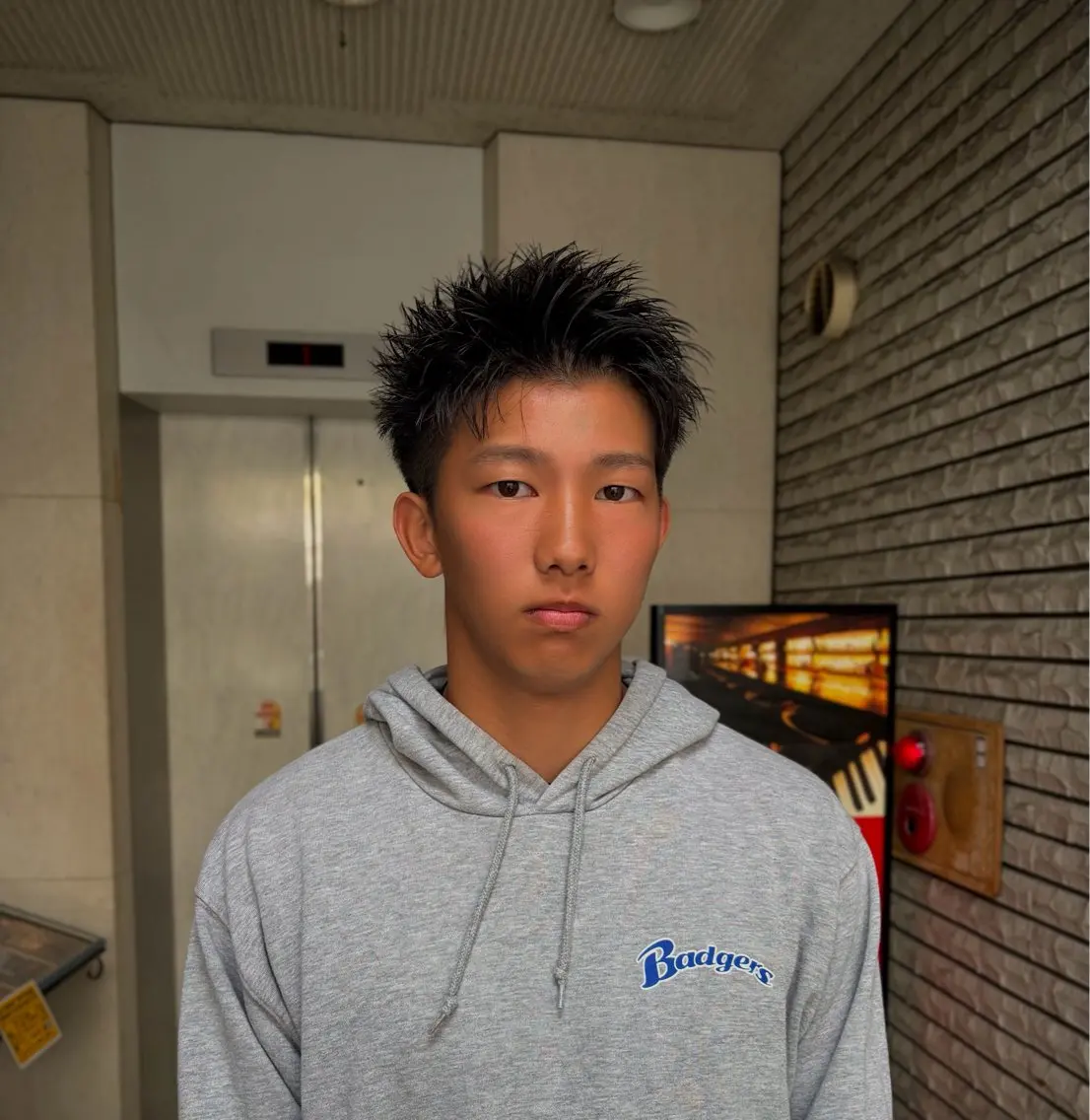 ショート メンズ スパイキーショート ショートヘア カット UMM daichi メンズパーマのヘアスタイル
