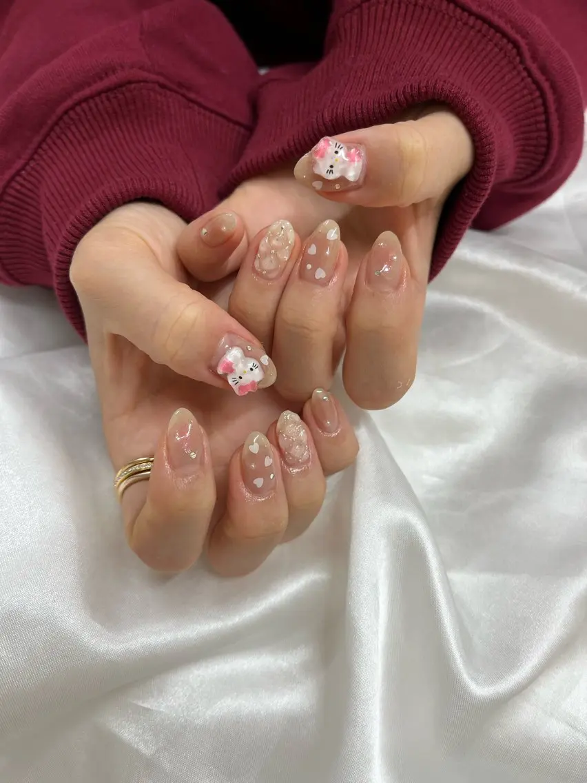 ネイル ハンドネイル フットネイル Nailsalon Fave/Rinaのネイルデザイン