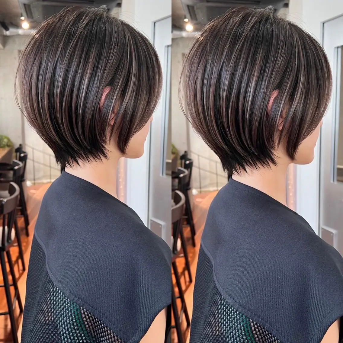 ショート カラー ショート特化✨ 津々美のヘアスタイル