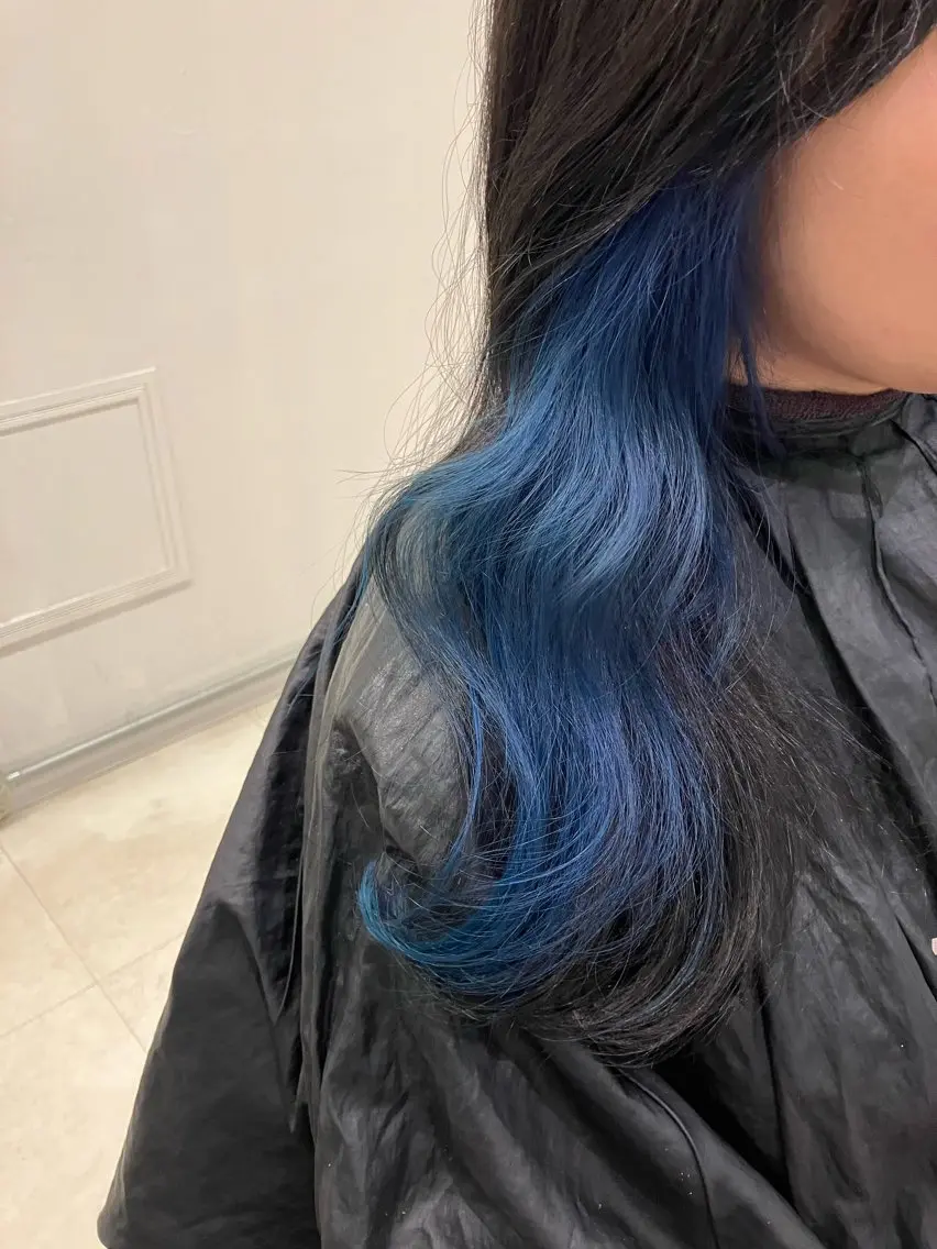 カラー カット ヘアカラー トリートメント 💖ブリーチなし透明 感💖ASAHIのヘアスタイル